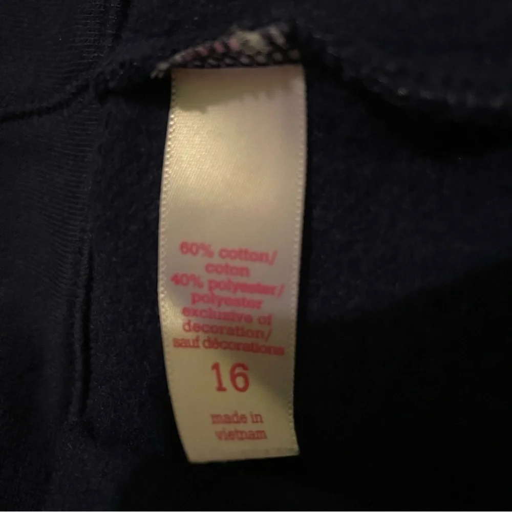 JUSTICE bling softball hoodie-size 16 like new